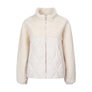 [아날도바시니]() 양털 배색 숏 덕다운 패딩 (AV11PD02M)