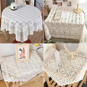 [JHL63139_51AQ]예쁜 레이스원단 테이블보 식탁테이블보