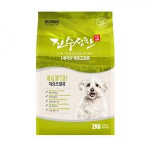 애견사료 사료 1세이상 체중조절용 리필 2kg 250gX8개 1개