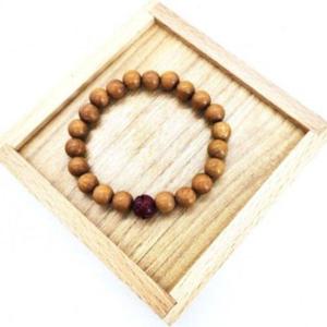 불교 팔찌 염주 연꽃 조각 액세서리 8미리