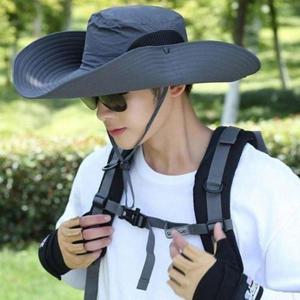 대형 벙거지 모자 햇빛 차단 캠핑 등산 WFLYMKB