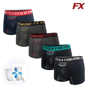 [피트엑스]흡습속건 컨버터블 음낭분리형 드로즈 남성팬티 5종세트