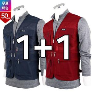 [슈퍼맨아웃도어]여름_노블망사조끼 남성 등산복 작업복 등산조끼 작업조끼 단체 빅사이즈 아웃도어