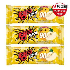 갤러리아_해태아이스 탱크보이 배맛 30개 /쭈쭈바/아이스크림/간식