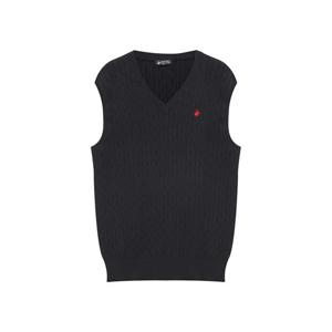 [비버리힐스폴로클럽]남성 코튼 케이블 니트 베스트 VT077