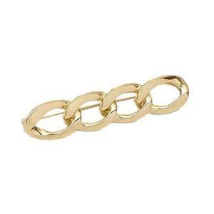 골드 체인 브로치 패션 액세서리 옷핀