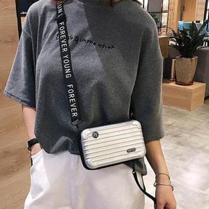 캐리어 모양 미니백 독특한 디자인 귀여운백 크로스백