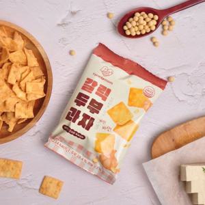 [팜투맘 두부과자] 오븐에 구운 갈릭 두부과자 10봉