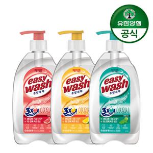 [유한양행] 해피홈 주방세제 이지워시 720mL X2개