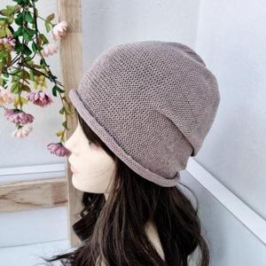 [애슬릿][애슬릿]여성 남성 무지 여름 시원한 얇은 롱 비니 모자