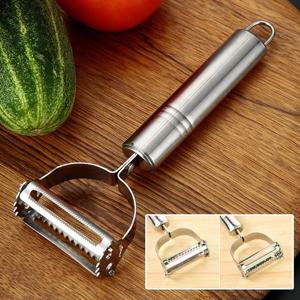 스텐 만능채칼 한방향 고리 감자깍기 야채 이유식 슬라이스 스테인리스 채칼 채썰기 L031