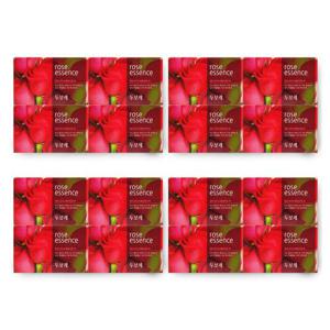 두보레 장미 모이스춰라이징 비누 100gx4P 4개 세수 미용 세안 목욕