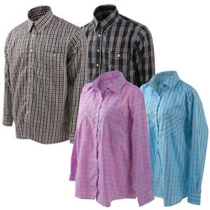 ★2장세트★제이케이 남자 여자 캐주얼 체크셔츠 남방 작업복 농사 일복