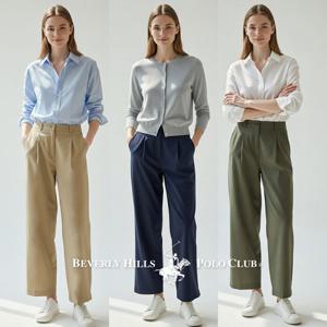 [방송에서만][비버리힐즈폴로클럽]SS 여성 소로나 팬츠 2종