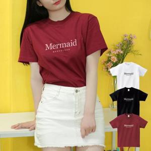 [험블][험블] 레터링 레이어드티 여자반팔 티셔츠 (8767221A)