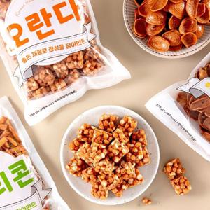 추억의 옛날과자 4봉 세트 (오란다1봉+스토리콘31+왕소라형1봉+고구마1봉)