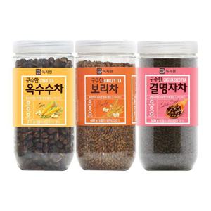 구수한 3종(보리차400g+옥수수차 310g+결명자차 500g)