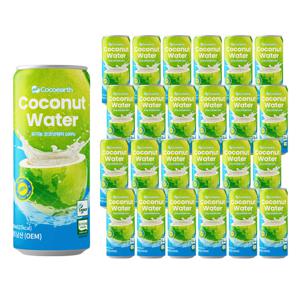 [코코어스] 프리미엄 유기농 코코넛워터 240ml 24캔(총 1박스)