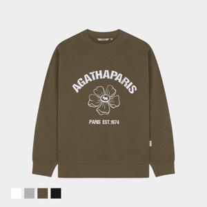 빈티지 플라워 맨투맨 AGT147-108