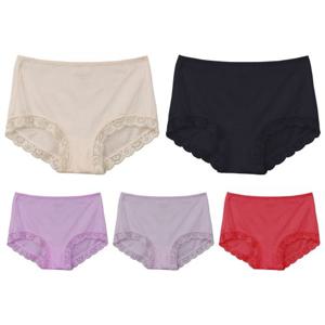 [총5종] 유니미스 여성 인견 레이스 팬티 여름 속옷 5장세트