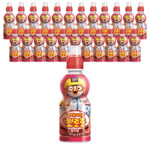 팔도 뽀로로 어린이 음료 딸기맛 235ml 24개