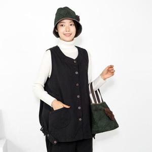 엄마옷 면생활한복 롱 조끼 613BNM179 중년여성/50대/60대/마담/빅사이즈/할머니옷