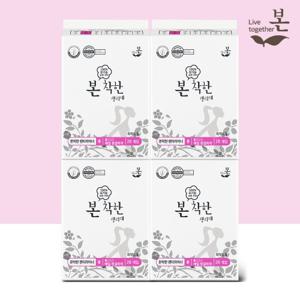 유기농본 착한생리대 롱팬티라이너 28P 4팩 유기농 순면
