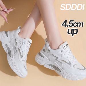 발편한 예쁜 여성 키높이 운동화 캐주얼 통굽 여자 신발 4cm 5cm 편안한 여성화 봄 중년 어글리슈즈 모음