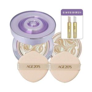 [에이지투웨니스]앰플 에센스 최신상 팩트 다이아 물광샷 본품+리필+립