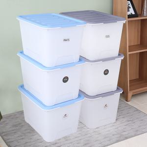 [가쯔] 멀티 블럭 리빙박스 72L 3개