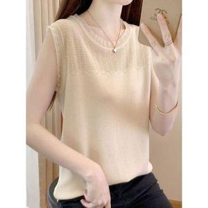 [리블리크]에뚜아 민소매 니트_RC2LK039