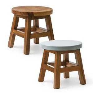 [BZJL1CI4_4B]예쁜 우드 감성 나무 원목 의자 스툴 2color