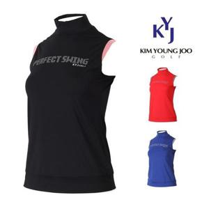 [김영주골프][김영주골프 KYJ골프] 여름 여성골프티셔츠 GGMLTS40