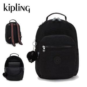 갤러리아_키플링 블랙 버건디14리터 백팩 태블릿 가방 서울 스몰 KPCBA22 N