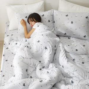 [샤이닝홈]더블리 토이팜 마이크로 간절기 차렵이불 베개세트 Q