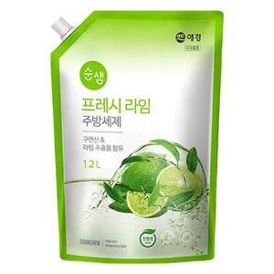 순샘 라임 주방세제 리필 1.2L WFKMMPD