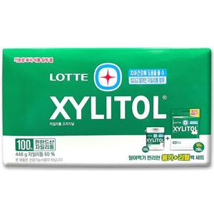 [코스트코] 롯데 자일리톨껌 용기+리필 세트 448g(348g + 100g)