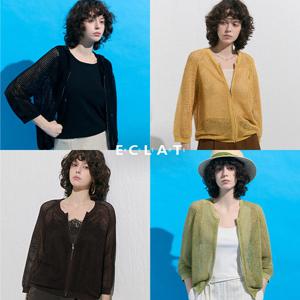 [에끌라뜨]26SS 크로쉐 코디셋업 3종 (자켓2종+탑1종)