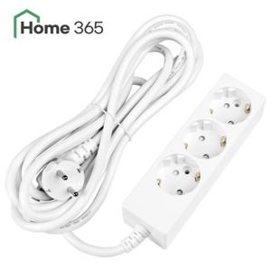 [홈365] 국산 일반 멀티탭 3구 4.5m / 접지형 10A 멀티콘센트