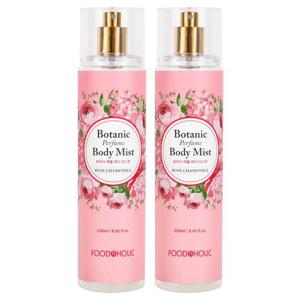(1+1)푸드어홀릭 보타닉 퍼퓸 바디미스트 로즈 캐모마일 250ml /향좋은 살냄새