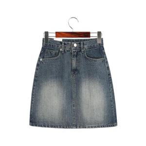 [허밍퍼플]1489 스윗 청 스커트 빅사이즈 하이퀄리티 캐주얼 청치마 어느 코디에나 잘 어울리는 여성의류
