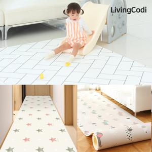 리빙코디 5M 발코니 놀이방매트 500X100X1.0cm /층간소음매트 아기매트