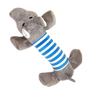 강아지 애착 인형 찍찍이 1P 극세사 소리나는 장난감