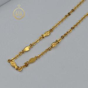 24k순금 물고기 펜던트 체인 목걸이7.50g