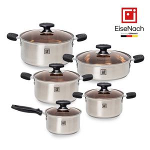 [EiseNach] 아이제나흐 베틴 IH 스텐냄비 5종세트 (편18+양20+양22+전골26+곰솥26)