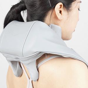 [ VIP 특가 I 스마텍 ] 무선 목 어깨 온열 마사지기 안마기 I 입체 마시지 스트랩 조절 ST-WM03