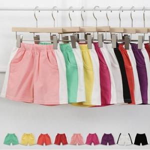 [퍼니]컬러라인 아동반바지