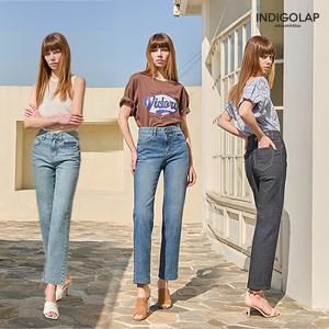 [인디고랩] 여성 여름 씬라이트 쿨데님 팬츠 (ver3) 3종