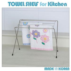 주방 건조대 위생적인 스탠드접이식 주방행주걸이