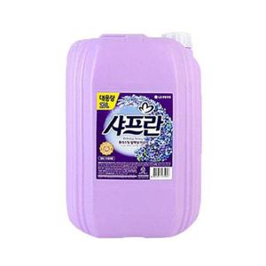 샤프란 섬유유연제 퍼플 대용량 업소용 20L W96AD9D